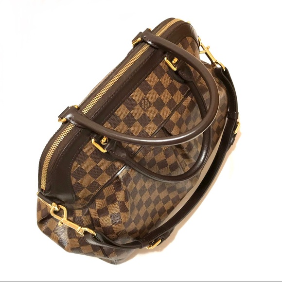 Louis Vuitton Damier Ebene Trevi GM Handbag Purse - Picture 10 of 16